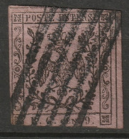 Italy Modena 1853 Sc PR2 Sa 2 Newspaper Tax Used - Modène