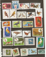 Bulgaria  Birds  Various Values Fne Used As Shown On Scan - Verzamelingen & Reeksen