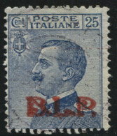 REGNO 1923 B.L.P. 25 C. AZZURRO SASSONE N. 16C USATO - Used