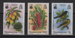 Montserrat - N°562 à 564 - Flore Et Faune - Cote 8.50€ - ** Neufs Sans Charniere - Montserrat