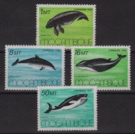 Mozambique - N°1037 à 1040 - Faune - Mammiferes Marins - Cote 11€ - ** Neufs Sans Charniere - Mosambik