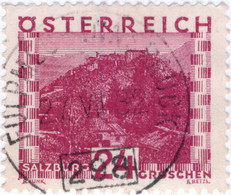 AUTRICHE / ÖSTERREICH 1932 FÜLPMES-INNSBRUCK Nr.298 Bahnpoststempel On Mi.505 - Gebraucht