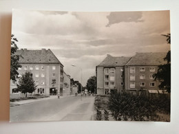 1968..GERMANY..VINTAGE POSTCARD..NIESKY..(OBERLAUSITZ)..ZINZENDORFPLATZ - Niesky