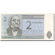 Billet, Estonia, 2 Krooni, 1991-1992, 1992, KM:85a, NEUF - Estonia