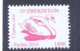 2018. Uzbekistan, Definitive, Bird, Issue VI, 1v, Mint/** - Uzbekistán