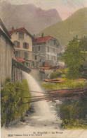 St Gingolph La Morge .  Hotel . Colorisée Main. Charnaux Geneve . Moulin. Water Mill Pont De Bois - Saint-Gingolph