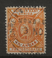 British East Africa, 1896, SG 71, Used - Brits Oost-Afrika