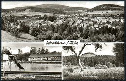 E2950 - TOP Schalkau - Freibad - Straub & Fischer - Sonneberg