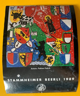 16628 - Stammheimer Beerli 1989 Artiste : Fabian Fabrik - Art