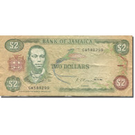 Billet, Jamaica, 2 Dollars, 1985, 1992-05-29, KM:69d, TTB - Jamaique