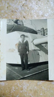 PHOTO (8cmx7cm) Haut Et Bas Coupé - MILITAIRE SOLDAT MARIN En Uniforme Devant Un CANON - Schiffe