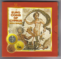 Cipro 2014 Divisionale Euro 1 Cent - 2 € Fdc 8 Valori - Cyprus