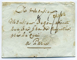 DIEPE  (Lenain N°4)/ Dept 74 Seine Inferieure / 17 Oct 1789 / Période Révolution Française - 1701-1800: Vorläufer XVIII