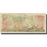 Billet, Costa Rica, 50 Colones, 1988, 1988-04-26, KM:253, B - Costa Rica