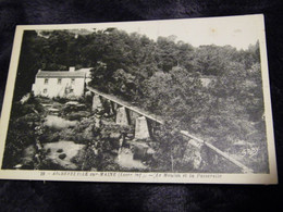 CPA - Aigreville Sur Maine (44) - Le Moulin Et La Passerelle - 1920 - SUP - (DW 91) - Aigrefeuille-sur-Maine