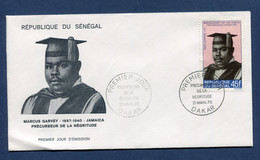 ⭐ Sénégal - Premier Jour - FDC - Marcus Garvey - 1970 ⭐ - Senegal (1960-...)