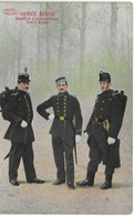 Armée Belge  -  Bataillon D 'administration - Les 3  Tenues - Regimente