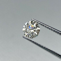 Diamant Naturel 0.54 Carat Rond Couleur J Purete SI2 3X Certificat GIA N°5212177205 - Diamond