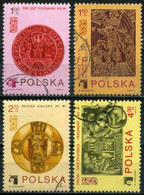 Poland 1973 Mi 2258-2261 Arms Of Poznan On 14th Century Seal (Complete Set, Used) - Andere & Zonder Classificatie