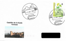 SPAIN. POSTMARK. SUDA CASTLE. TORTOSA. 2020 - Sonstige & Ohne Zuordnung