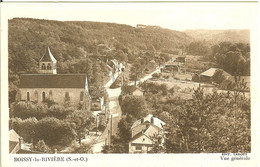 91 UNE TRES BELLE VUE DE BOISSY LA RIVIERE QUAND CE N ETAIT QU UN PETIT VILLAGE EN SEINE ET OISE - Boissy-la-Rivière