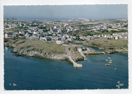 - CPSM OUESSANT (29) - Le Port De Lampaul - Vue Générale Aérienne 1971 - Editions JOS V. 504 - - Ouessant