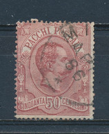 Italië/Italy/Italie/Italien/Italia 1884 Mi: Pak 3 Yt: CP 3 (Gebr/used/obl/usato/o)(5402) - Paketmarken