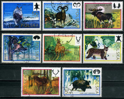 Poland 1973 Mi 2247-2254 Int. Hunting Committee Congress (Complete Set, Used) - Other & Unclassified