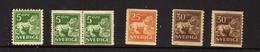 Suede (1920-26)    -  Lion -  Neufs* - Unused Stamps
