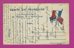 CARTE EN FRANCHISE MILITAIRE - WW I