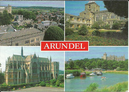 Arundel (England, Sussex, U.K.) Panoramic Views, Vues Panoramiques, Vedute E Scorci Panoramici - Arundel