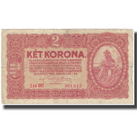 Billet, Hongrie, 2 Korona, Undated (1920), KM:58, TB - Hongrie