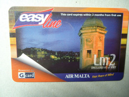 MALTA USED CARDS MONUMENTS - Malta