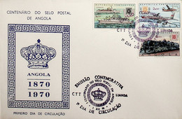 1970 Angola FDC Centenário Do Selo Postal - Angola