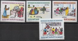 Mauritanie Mauretanien Mauritania 2000 Mi. 1051 - 1054 Savoir Pour Tous Volksbildung Education Computer School Schule - Mauretanien (1960-...)