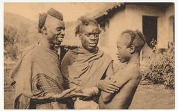 CPA - CONGO - Indigènes Du Kivu - Région Des Volcans Mikeno - Belgian Congo