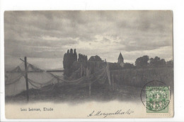 25988 - St-Sulpice Lac Léman Etude + Cachet Chaux-de-Fonds 1904 - La Chaux