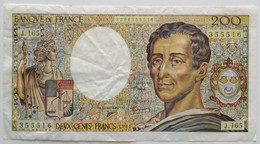 France - 200 Francs - 1994 - PICK 155f / F70/2 - TTB - 200 F 1981-1994 ''Montesquieu''