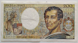 France - 200 Francs - 1994 - PICK 155f / F70/2 - TTB - 200 F 1981-1994 ''Montesquieu''