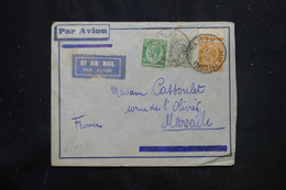 KENYA ET OUGANDA - Enveloppe De Kilindini Pour La France En 1933 Par Avion, Affranchissement Tricolore - L 75057 - Kenya & Uganda