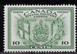 CANADA 1942 SPECIAL DELIVERY WAR ISSUE SCOTT E10 MH CV US$4.50.jpg - Posta Aerea: Espressi