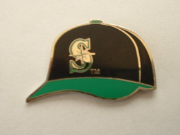 PIN'S BASEBALL - SEATTLE MARINERS - CASQUETTE - Baseball