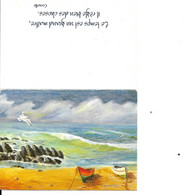 Calendrier De Poche 2010, Spectacle De La Mer, Reproduction D'une Huile, J B Swanepoel - Petit Format : 2001-...