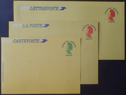 R1337/520 - 1984 - ENTIER POSTAUX - TYPE LIBERTE DE GANDON - N°2484-CP + CL + E - Collections & Lots: Stationery & PAP