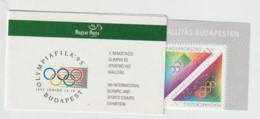 (W041)  Hungary 1995 Olympiafila Booklet, (MNH) - Postzegelboekjes