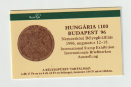 (W042)  Hungary 1996 Budapest 96 Expo (MNH), Booklet - Postzegelboekjes