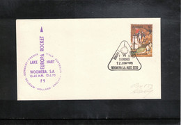 Australia 1970 Space / Raumfahrt Woomera Europa 1 Rocket Launched Interesting Letter - Oceanía