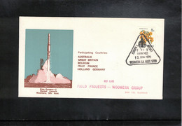 Australia 1970 Space / Raumfahrt Woomera Europa 1 Rocket Launched Interesting Letter - Océanie