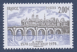 N° 5049 Le Pont Neuf Faciale  2,00 € - Nuevos
