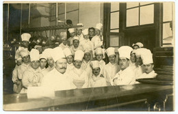 école D'apprentissage De La Cuisine. Toques De Cuisiniers. Carte Photo. - Ecoles